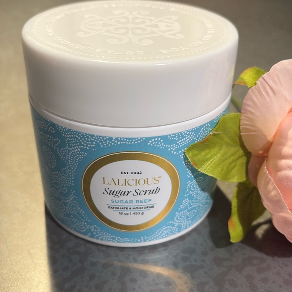 Lalicious Sugar Reef Sugar Scrub, 16 oz